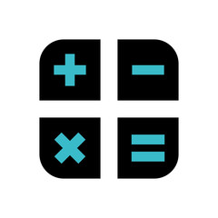 Obraz premium Basic math operations icon vector illustration graphic design