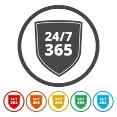 Open 24/7 - 365, 24/7 365 