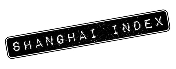 Shanghai Index rubber stamp