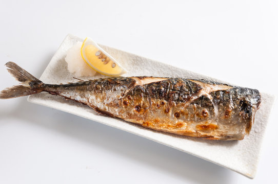 Grilled Mackerel,Japanese cuisine,kaiseki