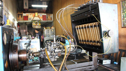 machine test for injection pump