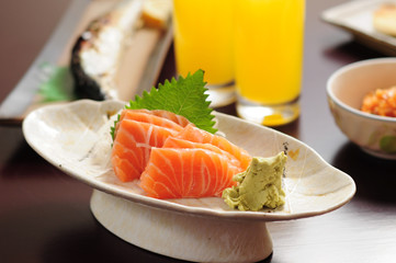 Salmon Sashimi