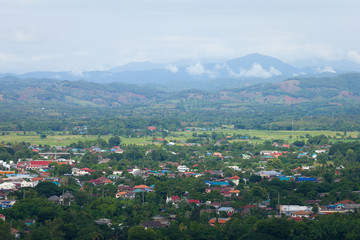 Fototapeta na wymiar Landscape photo of Nan, Thailand
