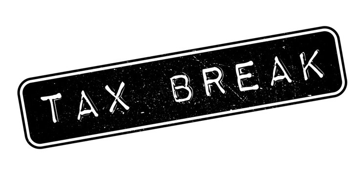 Tax Break Rubber Stamp