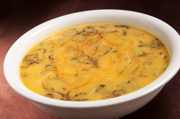 Scallop and abalone soup