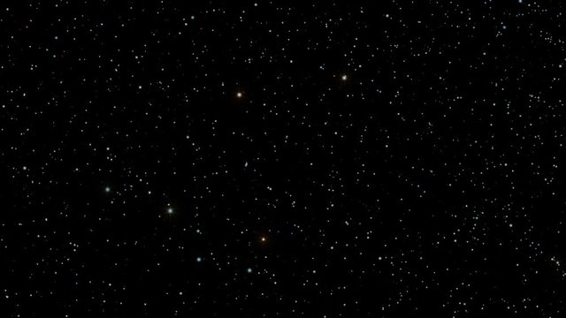 Night Sky 005: A star field twinkles in a night sky (Loop).