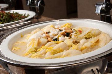 Braised Baby Cabbage in Broth