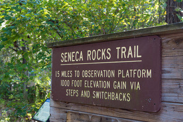 Seneca Rocks Trailhead