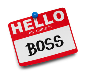 Boss Name Tag