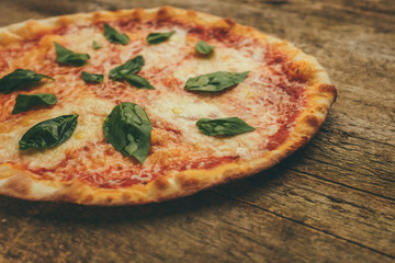 classic margherita pizza