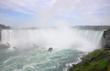 Obraz na płótnie Canvas Horseshoe Falls of Niagara Falls, New York State, USA
