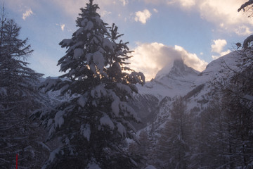 mountain matterhorn zermatt switzerland