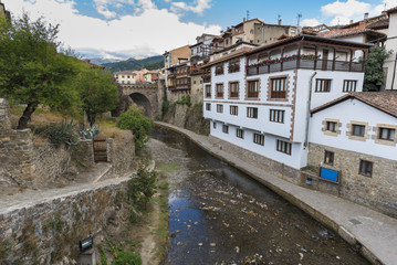 Fototapeta premium Potes (Cantabria, Spain).