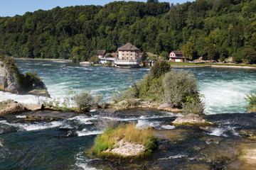 Fototapeta na wymiar Rhine Falls. Switzerland.