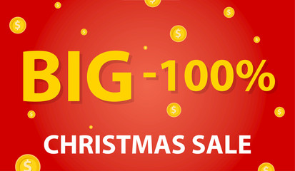 100% christmas sale red label