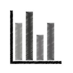 bars statistics isolated icon vector illustration design