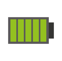 battery level isolated icon vector illustration design