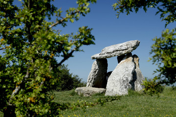 Dólmen de Sorginetxe, Alava, País Vasco, España © Tomas