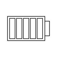 Obraz premium battery level isolated icon vector illustration design