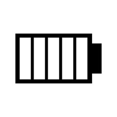 battery level isolated icon vector illustration design