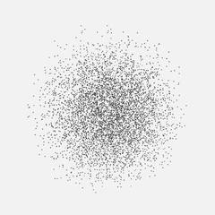 Grain Distress Texture. Dust Particles Vector . Grunge Background with Sand  Effect