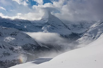 Fotobehang mountain matterhorn zermatt switzerland © .shock