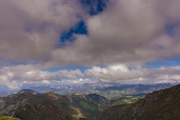 Peaks of Europe in Covadonga (Asturias, Spain).