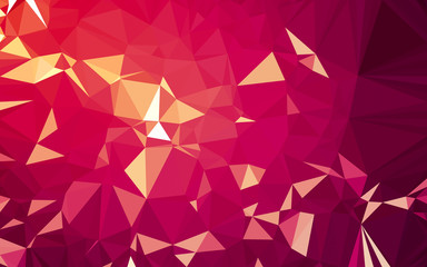 Abstract low poly background, geometry triangle