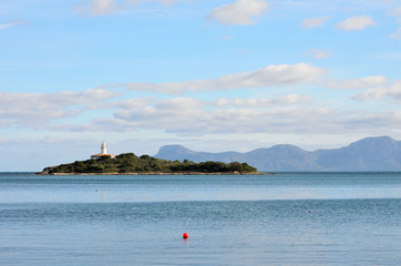 Islote y faro de Alcanada