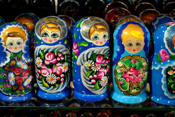 Rosyjskie lalki matrioszki