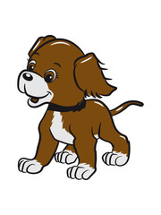 Dog playing baby cute