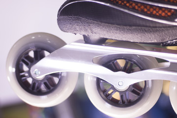 Freestyle inline skates in store
