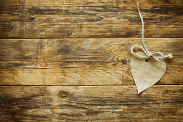 Valentine's day craft paper heart