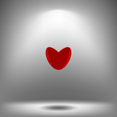 Icon of love heart