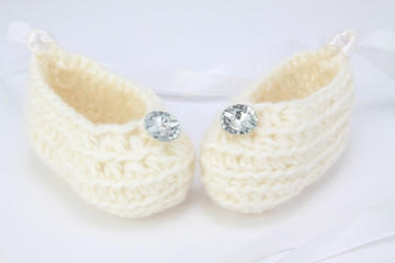 knitted shoes for young children