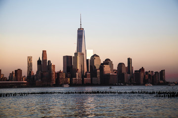 Freedom Tower - World Trade Center, seen from Hoboken