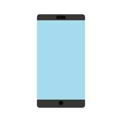 smartphone technology line icon vector illustration design