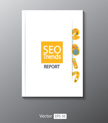 SEO optimization trends report cover 2017 on A4 size