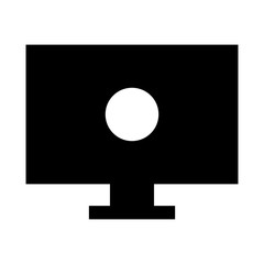 computer desktop isolated icon vector illustration design