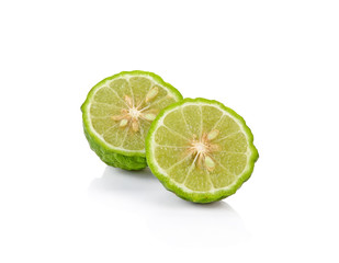 Fototapeta na wymiar Bergamot fruit, Bergamot isolated on white background