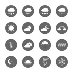 weather icons set,vector Illustration EPS10