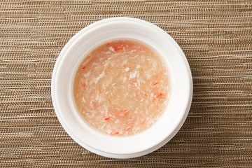 gaesal soup, Crab meat soup, chinese food