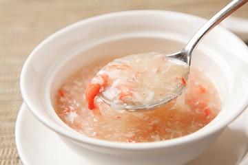 gaesal soup, Crab meat soup, chinese food