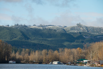 Late Fall on Multnomah Channel