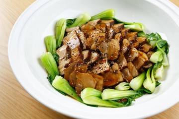 dongpayuk,  Fried Pork Belly in Soy Sauce, pork, chinese food