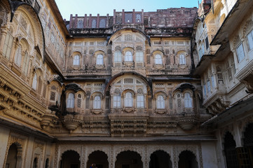 Fototapeta na wymiar Nordindien - Rajasthan - Jodhpur - Mehrangarh Fort