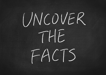 Obraz premium uncover the facts