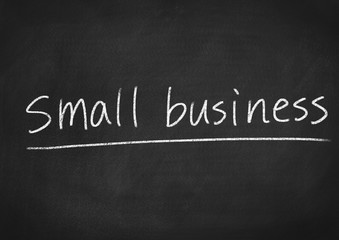 Obraz premium small business