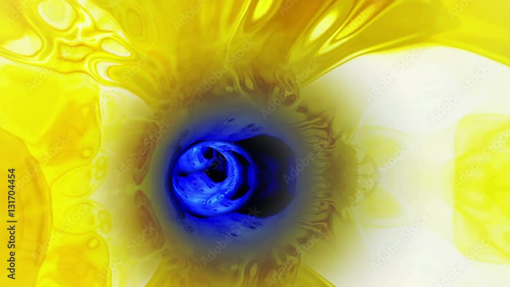 Poster a vortex tunnel of streaming abstract fluid (loop).