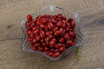 Red canned kidney beans